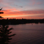 Sunset view of Severn River