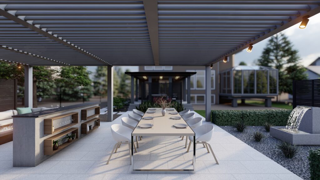 Edmonton Landscaping Backyard Oasis